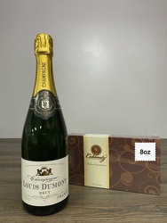 Champagne and Chocolates Davenport Florist - Same Day Flower Delivery - Flower Power 